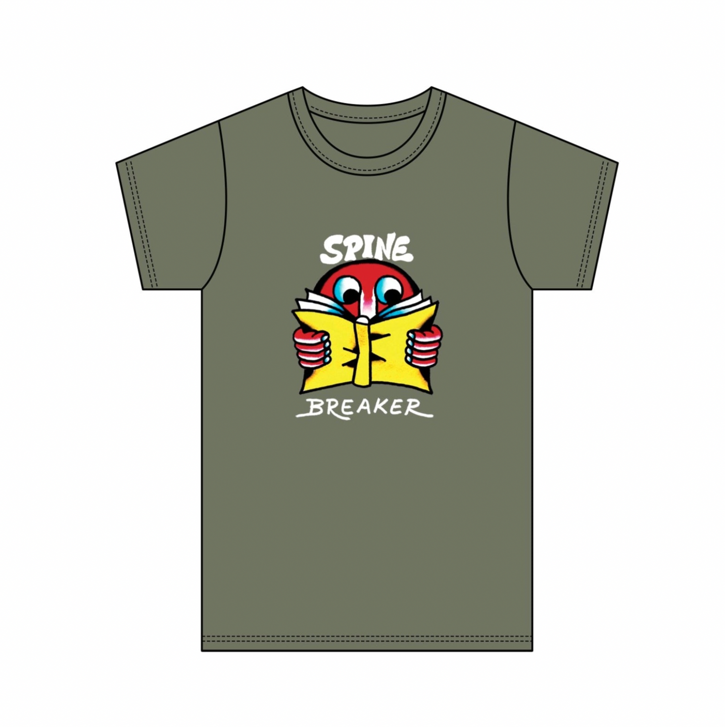 Spine Breaker T-Shirt (GREEN) - IN STOCK
